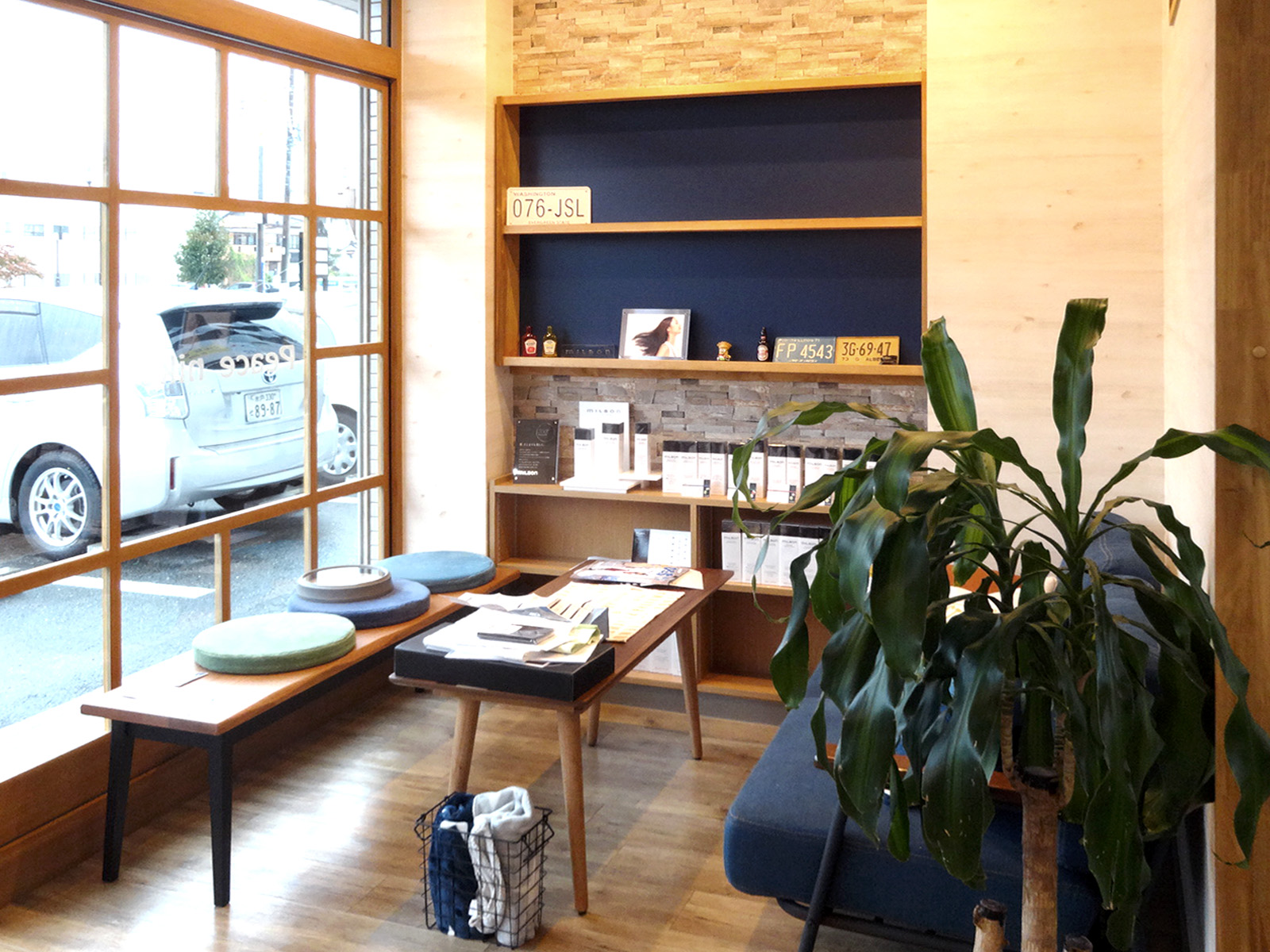 【美容室】Peace niko｜設計・施工例｜八百板工芸有限会社