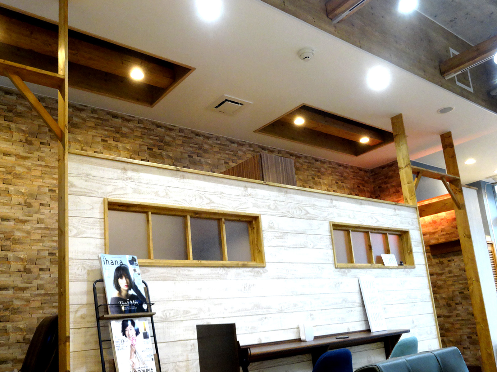 【美容室】Peace niko｜設計・施工例｜八百板工芸有限会社