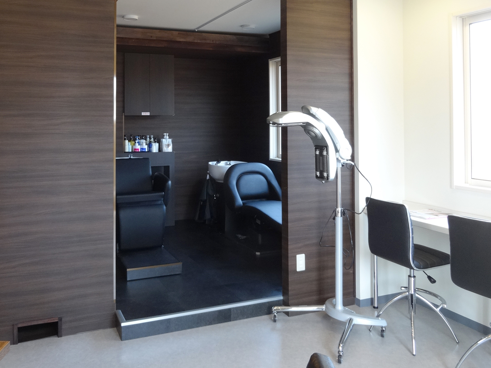 【美容室】Hair Salon mogy｜設計・施工例｜八百板工芸有限会社