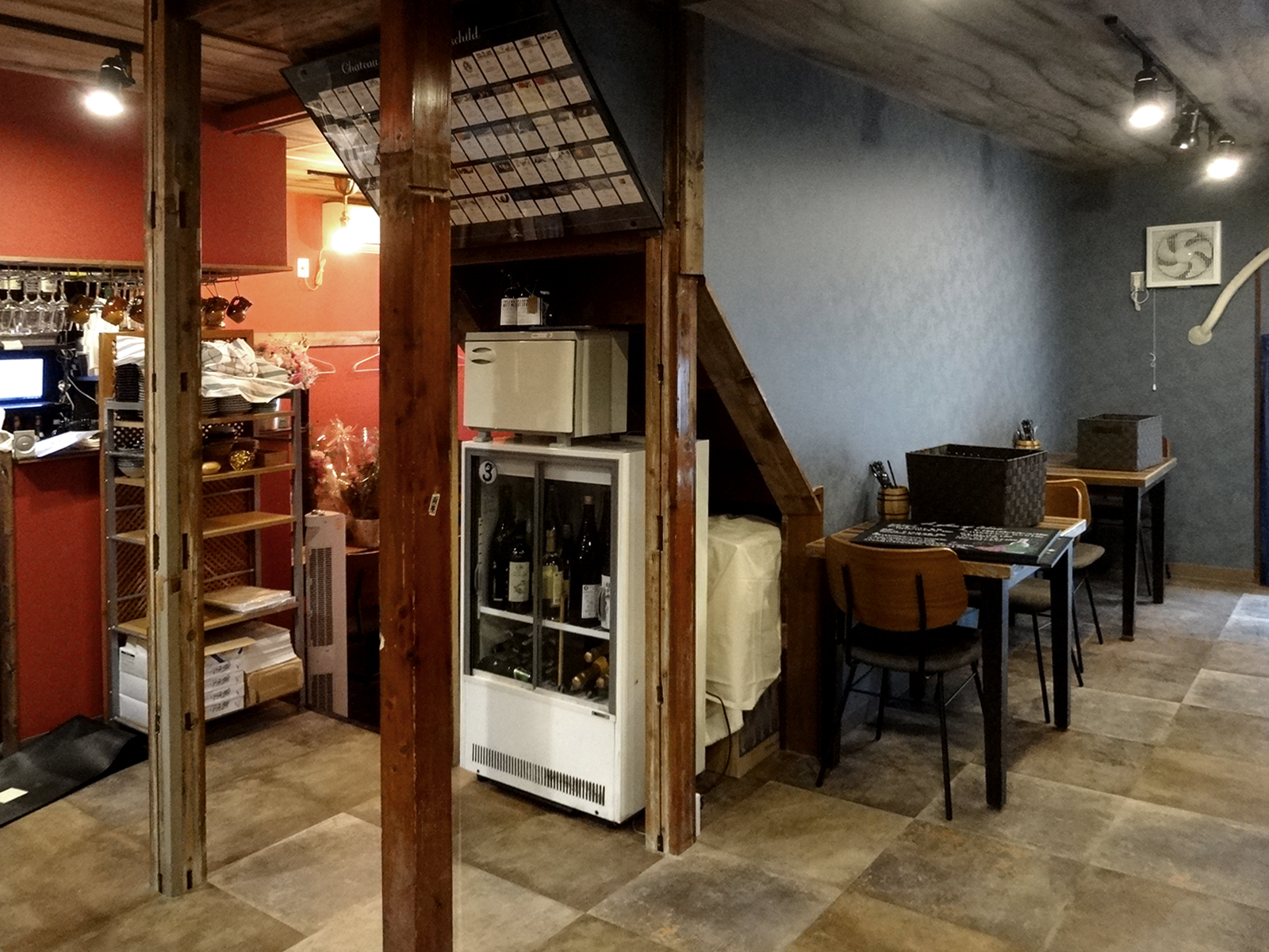 【飲食店】ビストロ寛｜設計・施工例｜八百板工芸有限会社