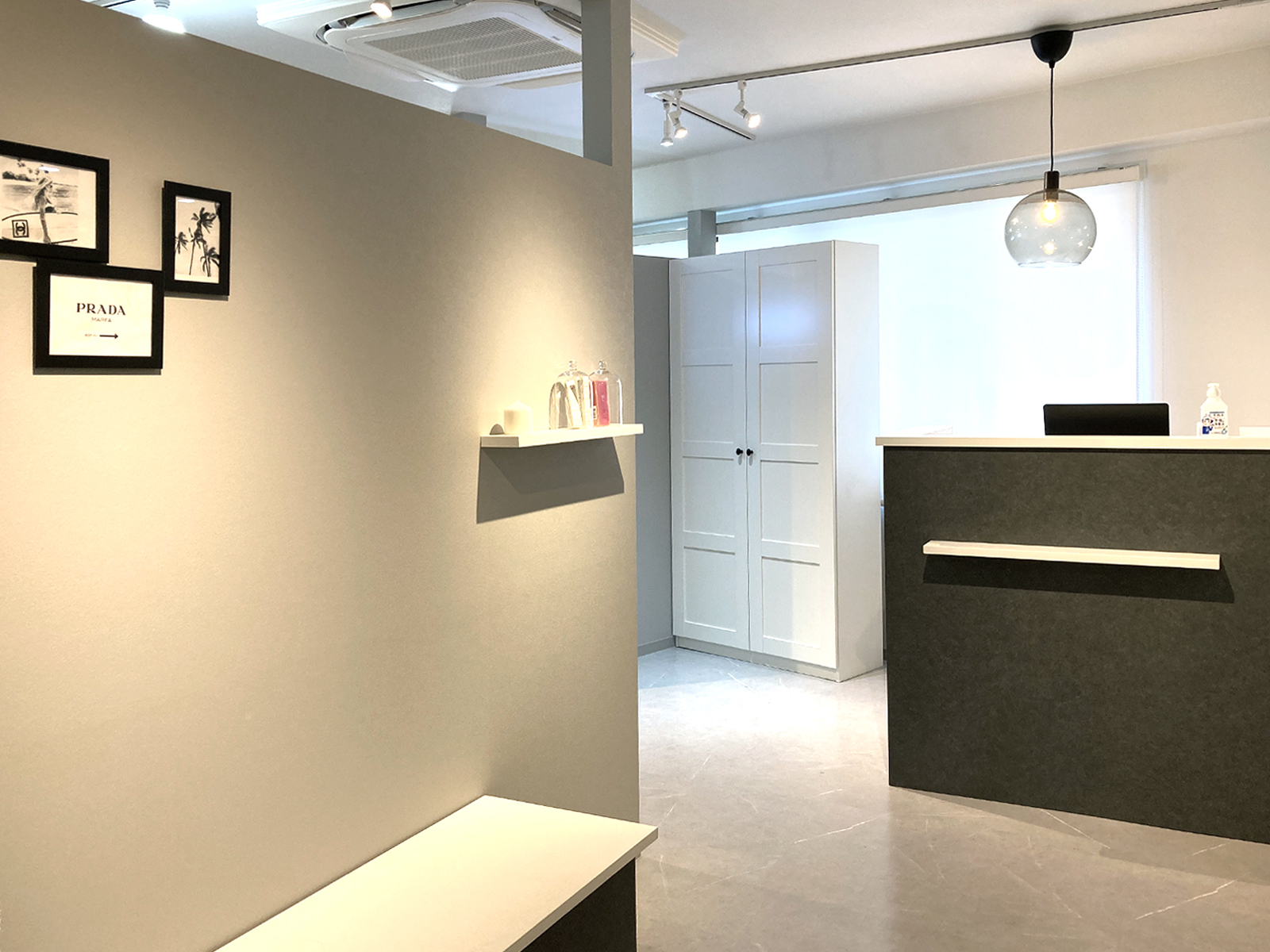 【まつげサロン】Noa 大塚店｜設計・施工例｜八百板工芸有限会社