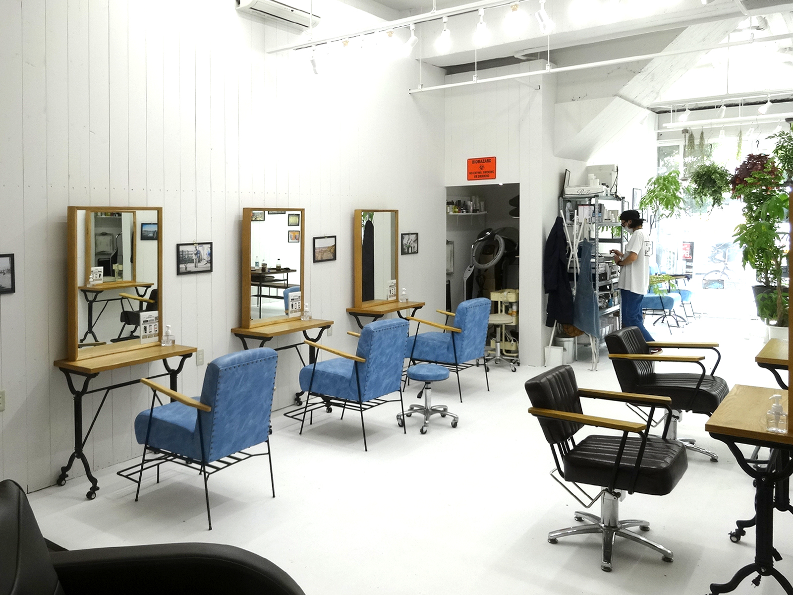 【美容室】VENICE｜設計・施工例｜八百板工芸有限会社