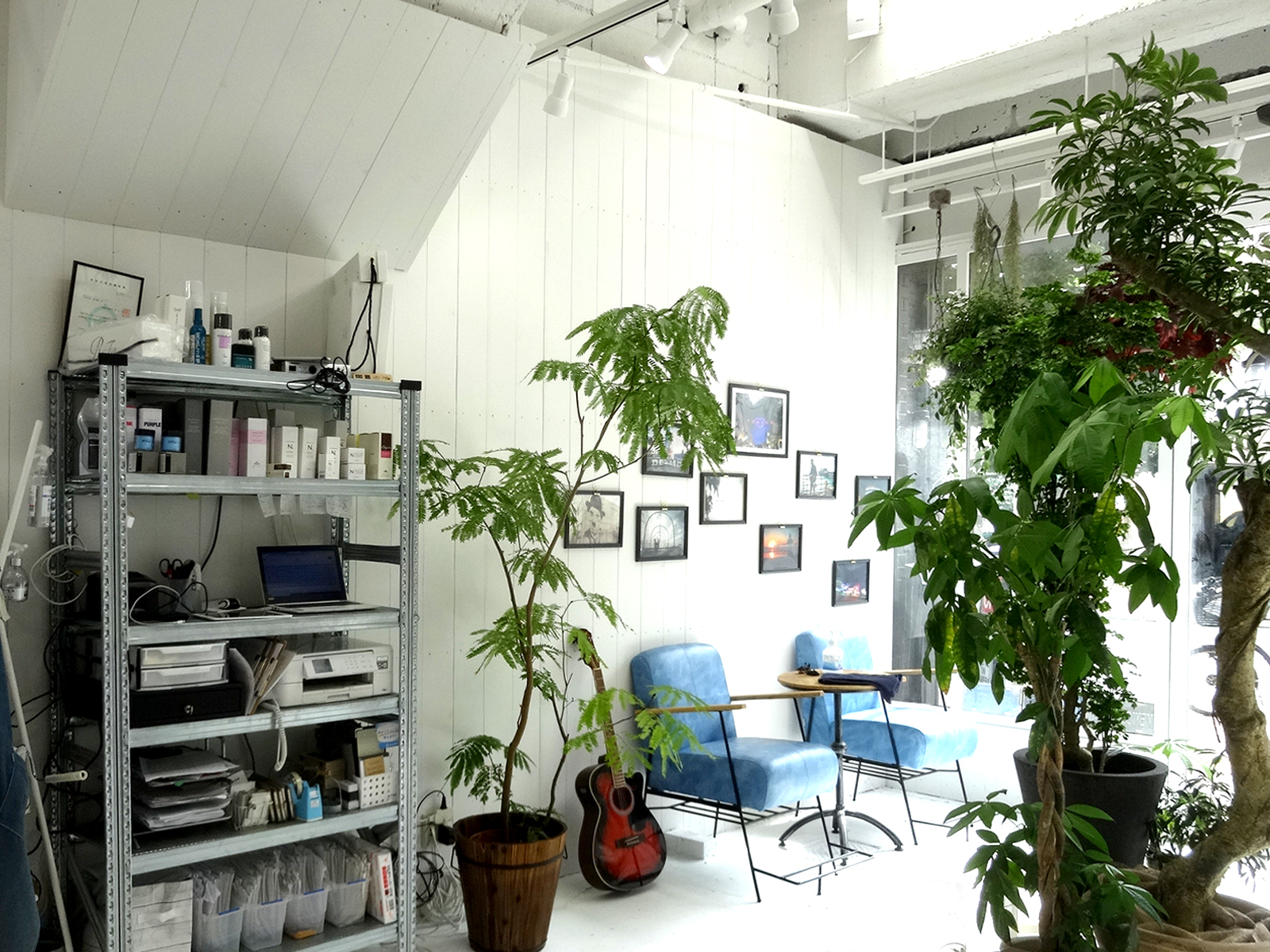 【美容室】VENICE｜設計・施工例｜八百板工芸有限会社