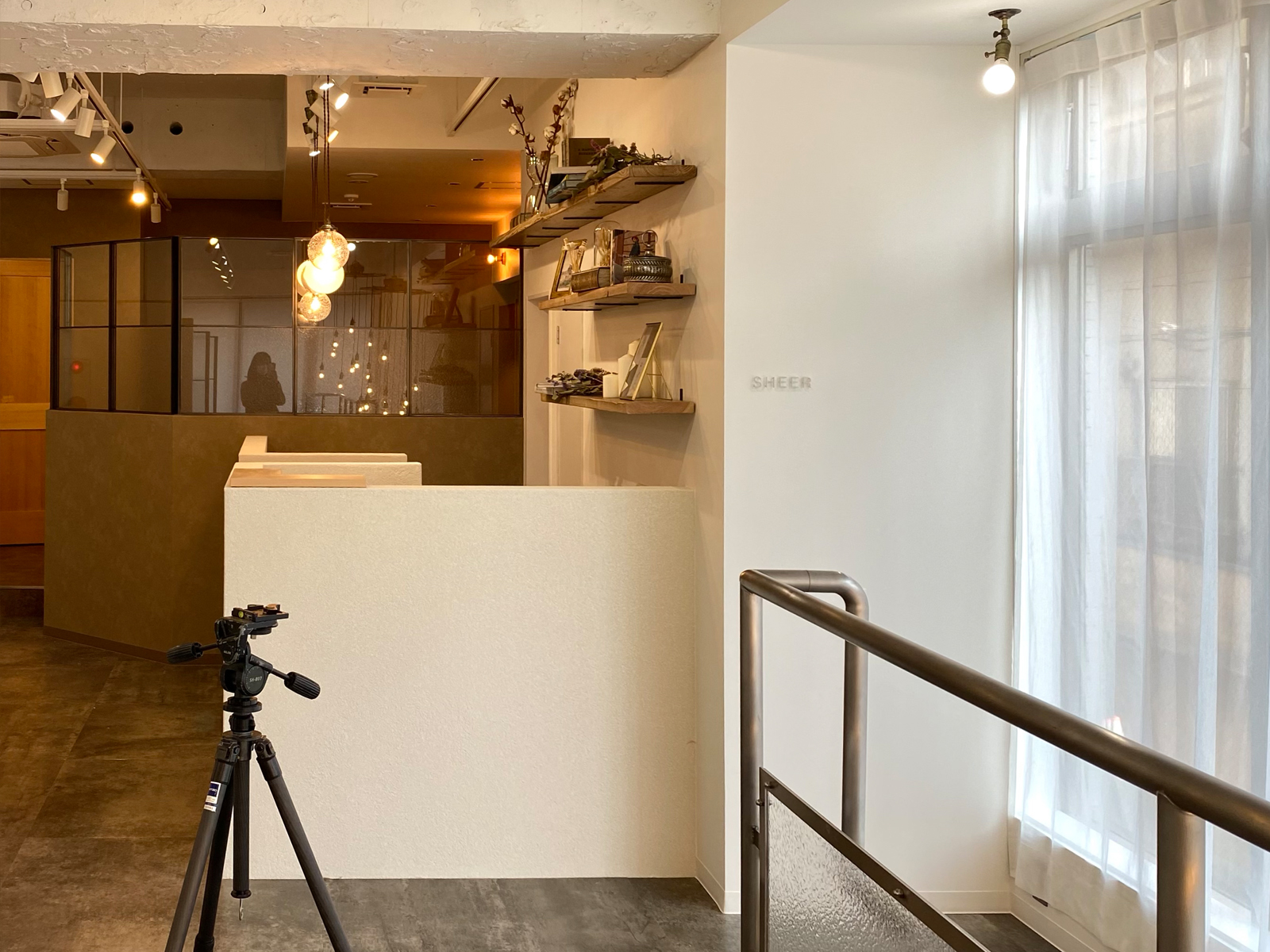 【美容室】SHEER 新小岩店｜設計・施工例｜八百板工芸有限会社