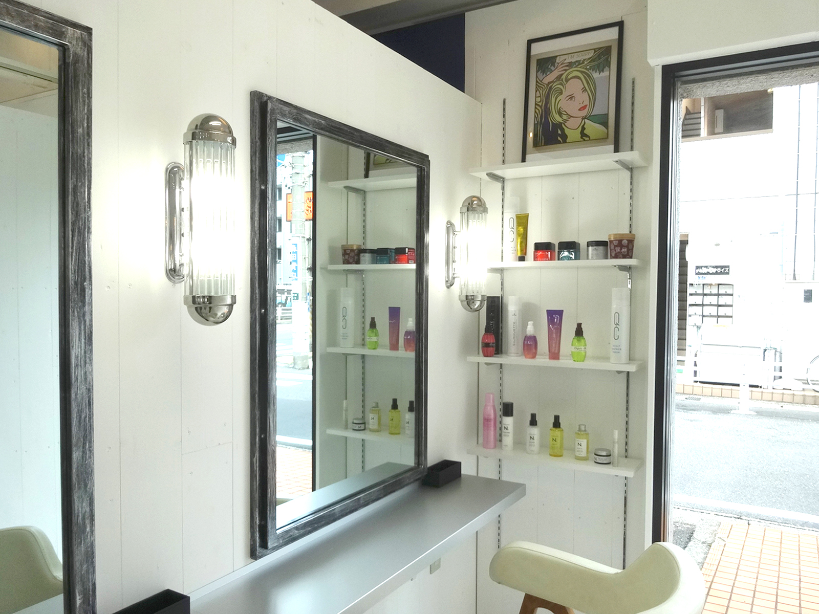 【美容室】HART｜設計・施工例｜八百板工芸有限会社