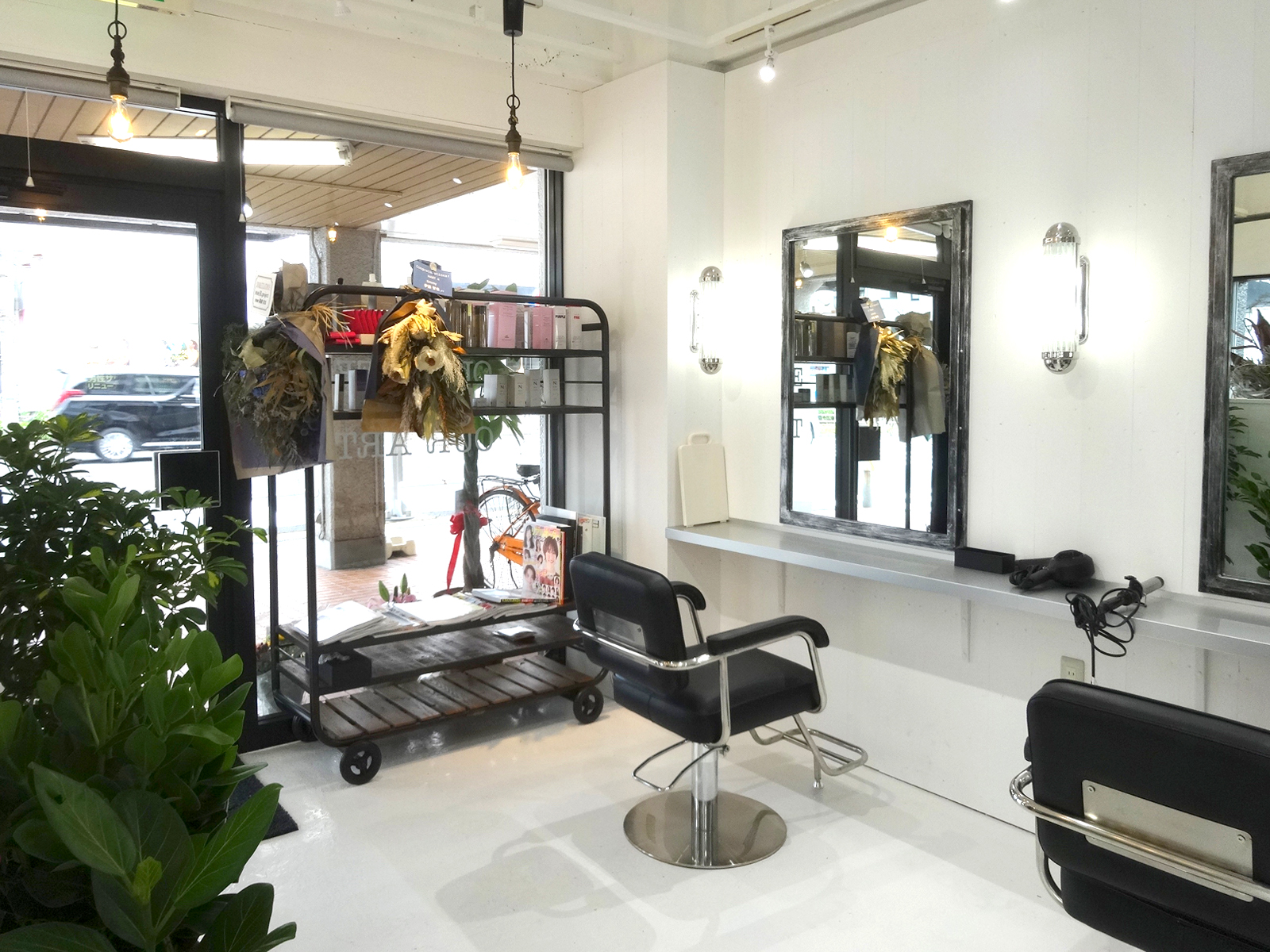 【美容室】HART｜設計・施工例｜八百板工芸有限会社