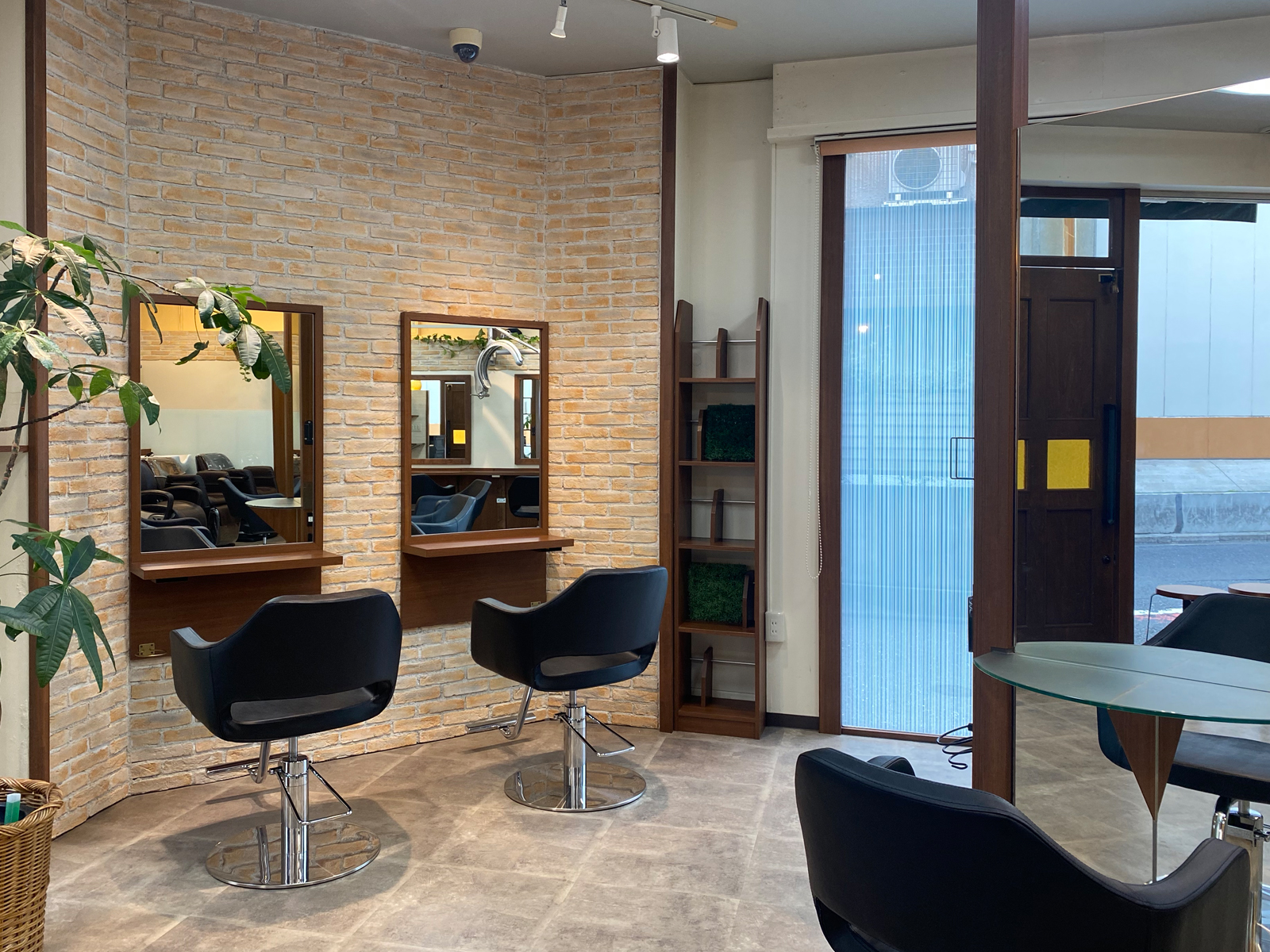 【美容室】hair menou｜設計・施工例｜八百板工芸有限会社